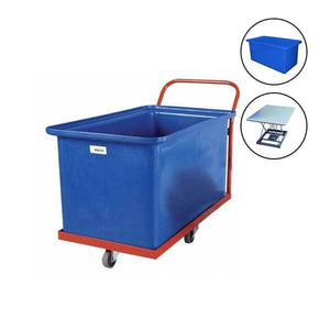 Rotomoulded Tub and Dollie 400L (Sold Separately) - Quality Jack