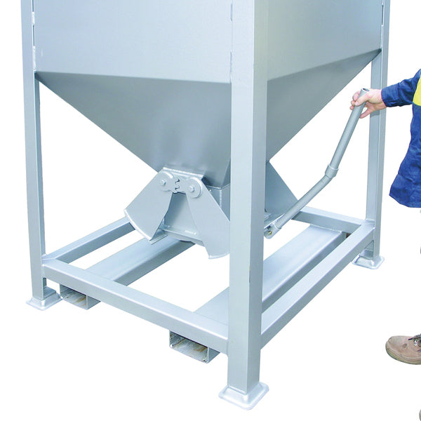 Steel Hopper Bins