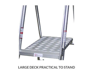 4 Step Monstar Platform Ladder 1130mm - Quality Jack