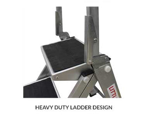 3 Step Little Monstar Compact Step Ladder 680mm - Quality Jack