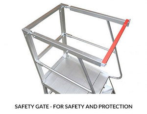 4 Step Monstar Order Picker Ladder 1115 mm high - Quality Jack