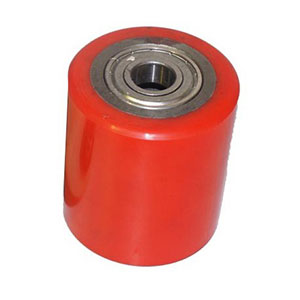 Polyurethane Pallet Jack Stacker Truck Load  Front Wheels | QualityJack