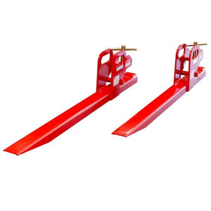 Heavy Duty 450kg Front End Bucket Loader Clamp Fork Extensions | QualityJack