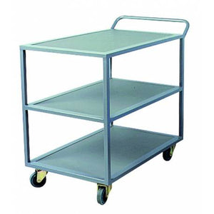 Heavy Duty Three Level Industrial Platform Trolley 340Kg - Quality Jack