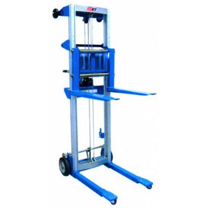 181 Kg Aluminum Hand Stacker Winch Lifter | QualityJack